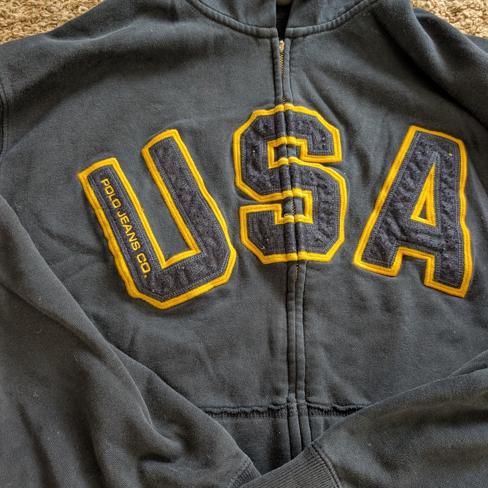 Vintage Polo Jeans Co. USA Hoodie